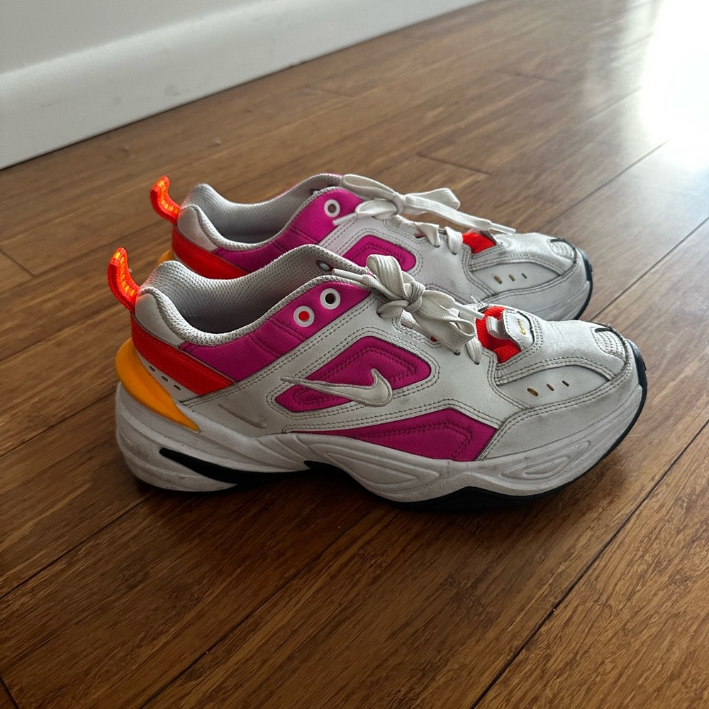 Nike Pink and Orange Sneakers